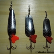 2 Shakespeare t�pytky Swinger 4301 - 40 mm a 45 mm + 1 t�pytka Catcher 4306 - 70 mm