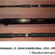 Teleskop Shakespeare - O Series - Graphite Glass 1313 - 240